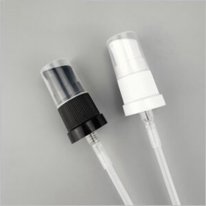 cream pump for glass bottle neck 18mm
