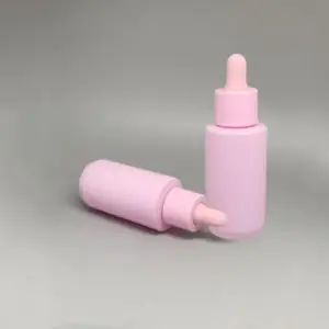 Flat shoulder round bottom glass bottle